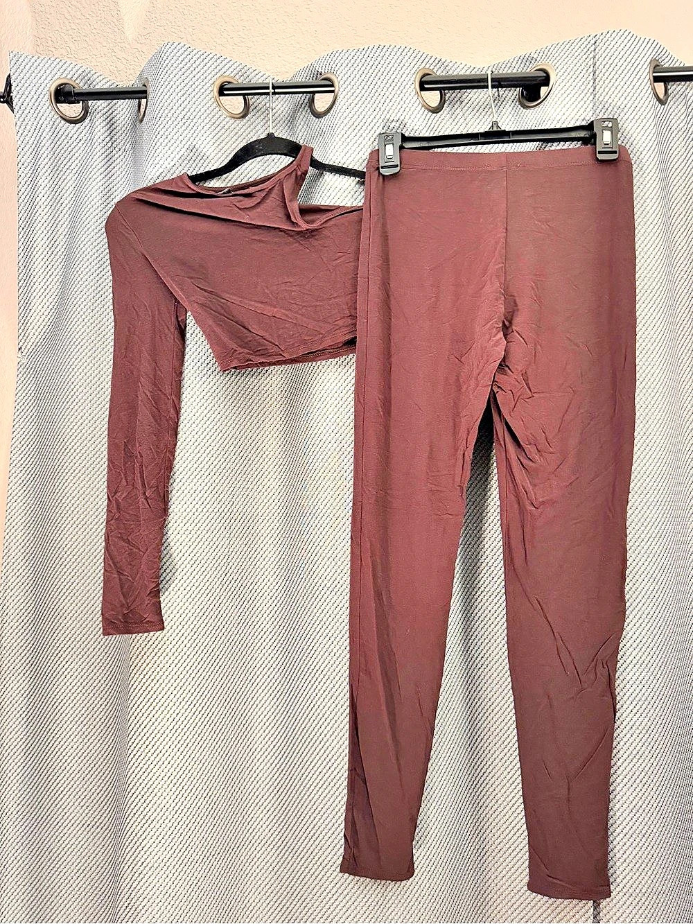 Fashion Nova Brown Lounge Set- S